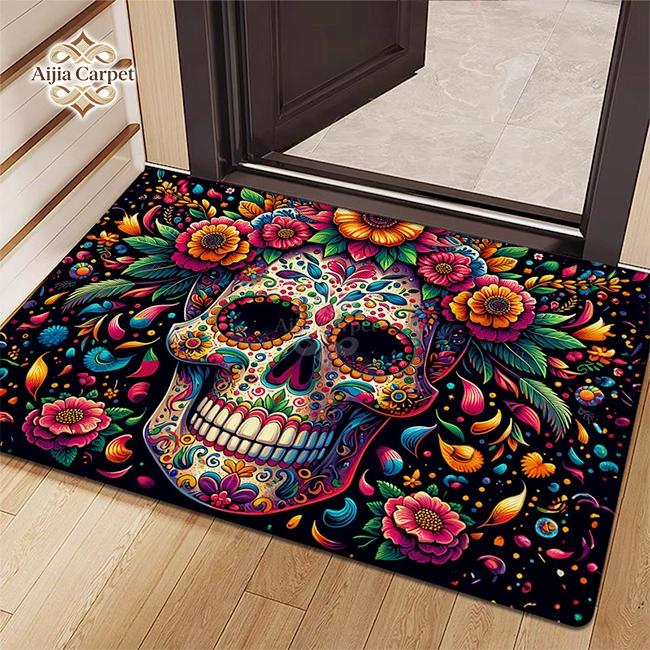 Halloween Entry Rug